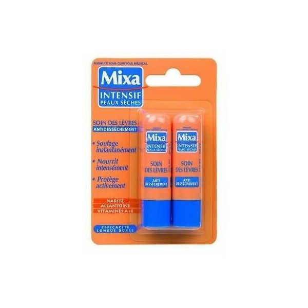 BAUME A LEVRES ANTI-DESSECHEMENT MIXA