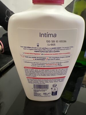 INTIMA GEL LAVANT INTIME QUOTIDIEN