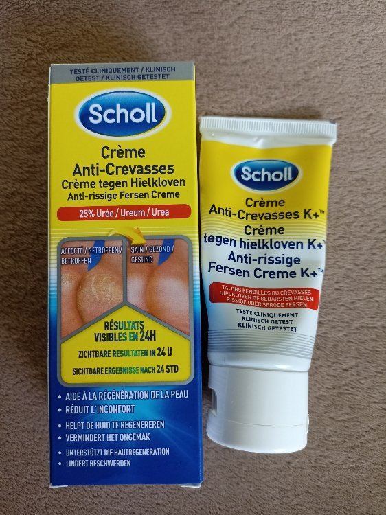SCHOLL CREME ANTI-CREVASSES