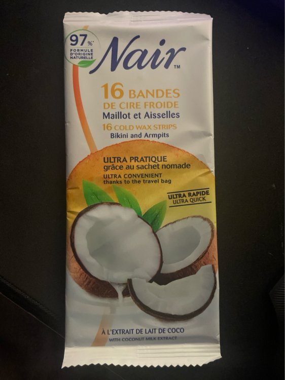 [331300-30] NAIR BANDE DE CIRE FROIDE  MAILLOT ET AISSELLES