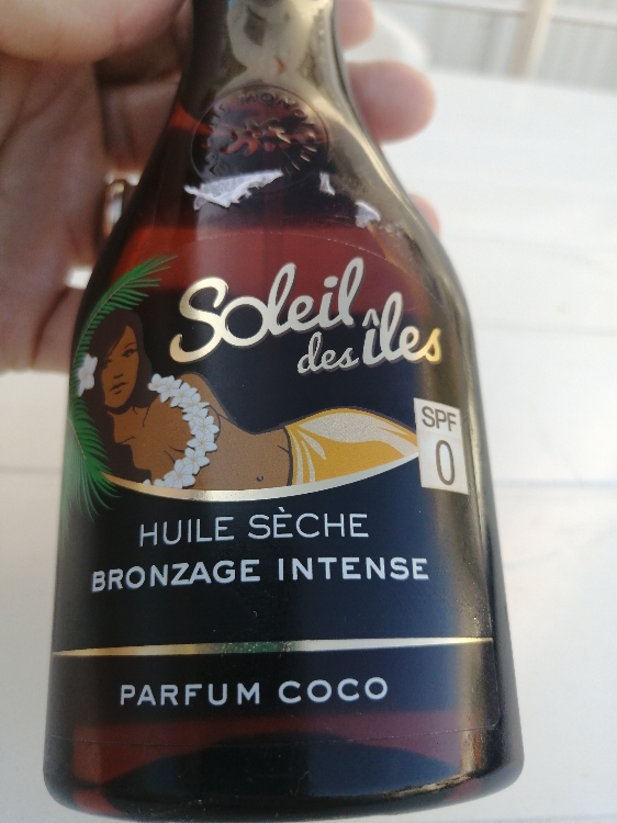 [476130-4] HUILE SECHE BRONZAGE INTENSE 0 SPF SOLEIL DES ILES