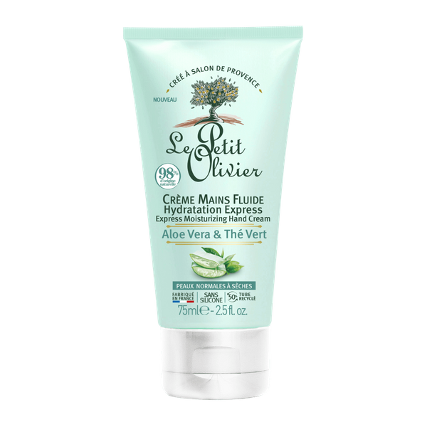 CREME MAINS FLUIDE HYDRATATION EXPRESS LE PETIT OLIVIER 