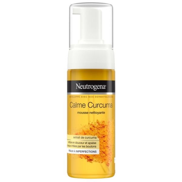CALME CURCUMA MOUSSE NETTOYANTE NEUTROGENA