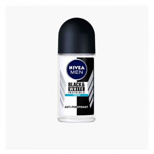 [842-M3] STICK ROLL ON B&W INVISIBLE ORIGINAL NIVEA MEN