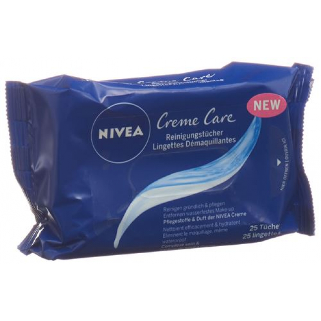 LINGETTES DEMAQUILLANTES HYDRATANTE WP NIVEA