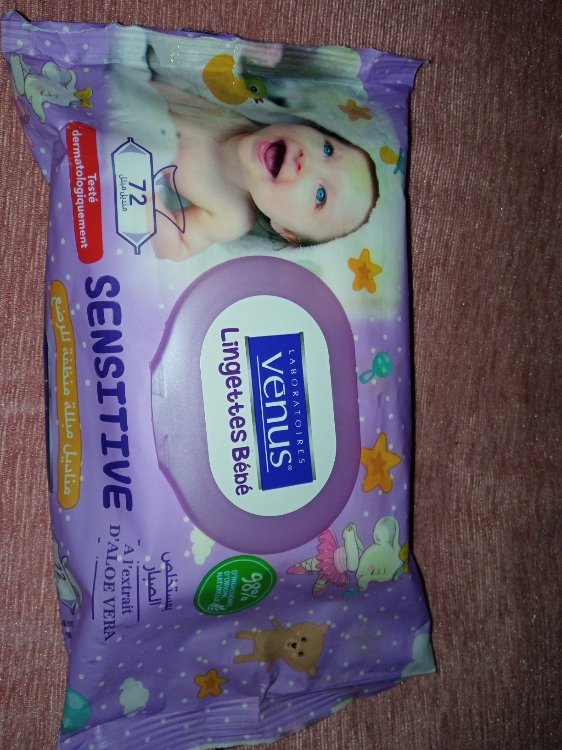 LINGETTE BEBE VENUS SENSITIVE