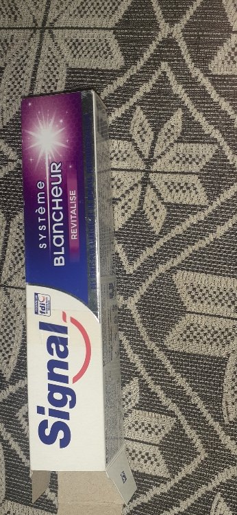 DENTIFRICE SIGNAL BLANCHEUR