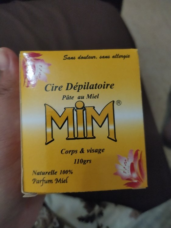 [133-2] MIM CIRE DEPILATOIRE CORPS & VISAGE MIEL