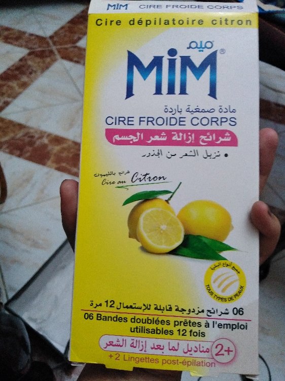 MIM CIRE DEPILATOIRE FROIDE CORPS