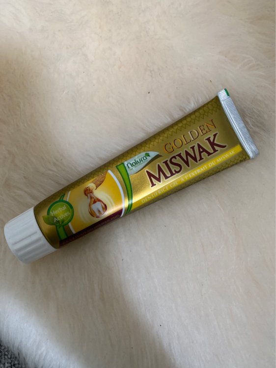 NATURA DENTIFRICE MISWAK GOLDEN