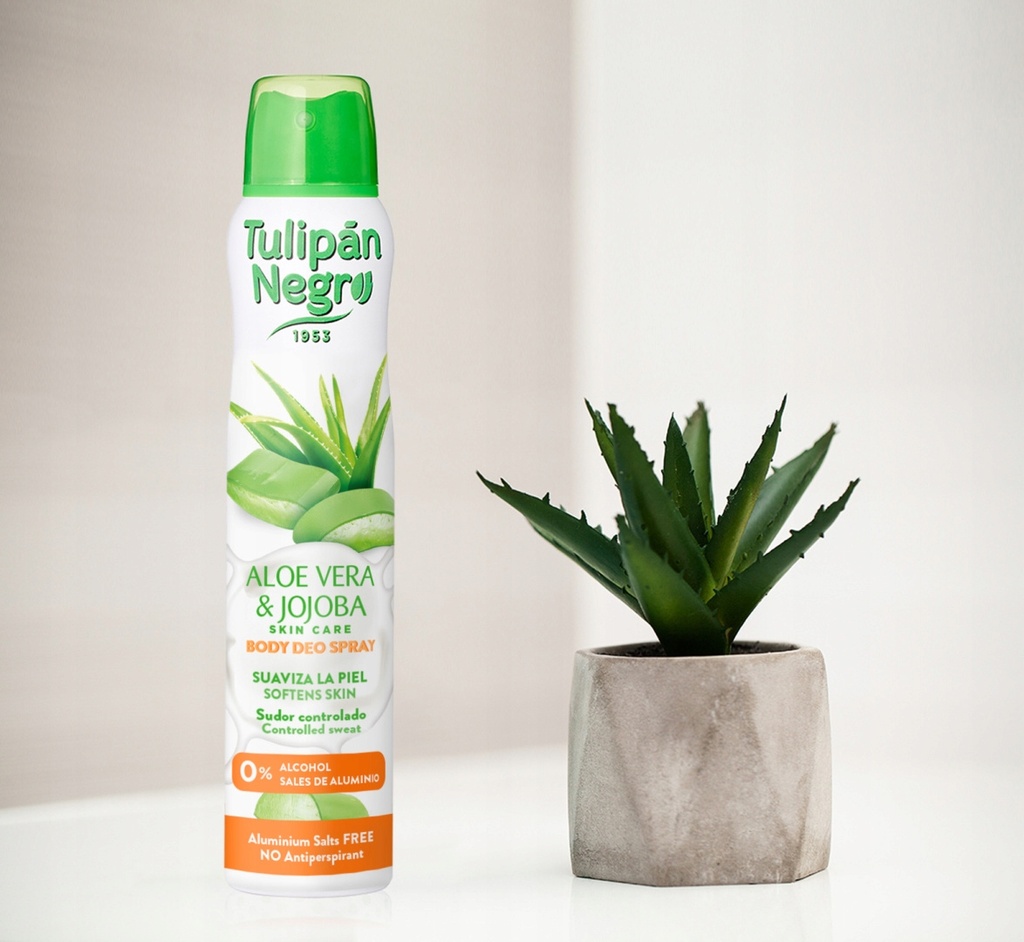 [410751-5] DEO TULIPAN NEGRO ALOE VERA & JOJOBA