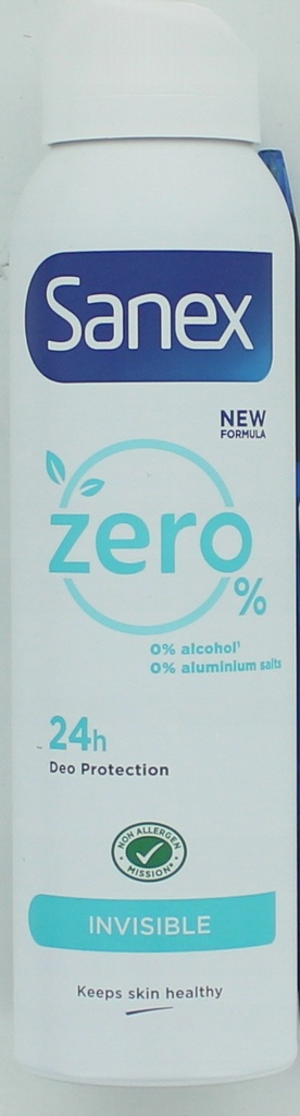 DEO SANEX ZERO % INVISIBLE