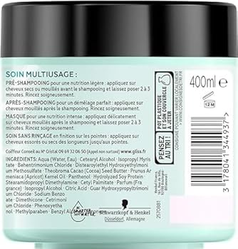 [178041-1] MASQUE HYDRATANT 4en1 PROTEINE+ GLISS