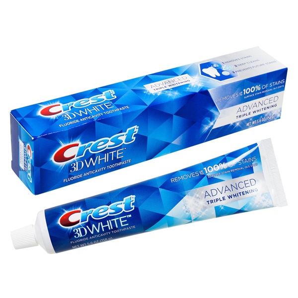 [37000-3] DENTIFRICE 3D WHITE CREST PRO ADVANCED WHITENING