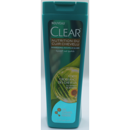SH ANTI-PELLICULAIRE NUTRITION CUIR CHEVELU FORTE CROISSANCE DES CHEVEUX CLEAR
