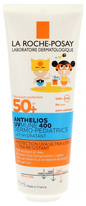 [433425-1] PACK ANTHELIOS CREME HYDRATANTE UVMUNE 400 SPF50 + LAIT A/SOLEIL LA ROCHE POSAY