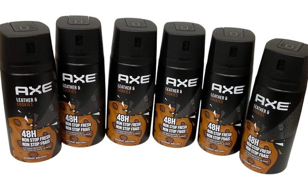 DEO LEATHER & COOKIES 48H AXE