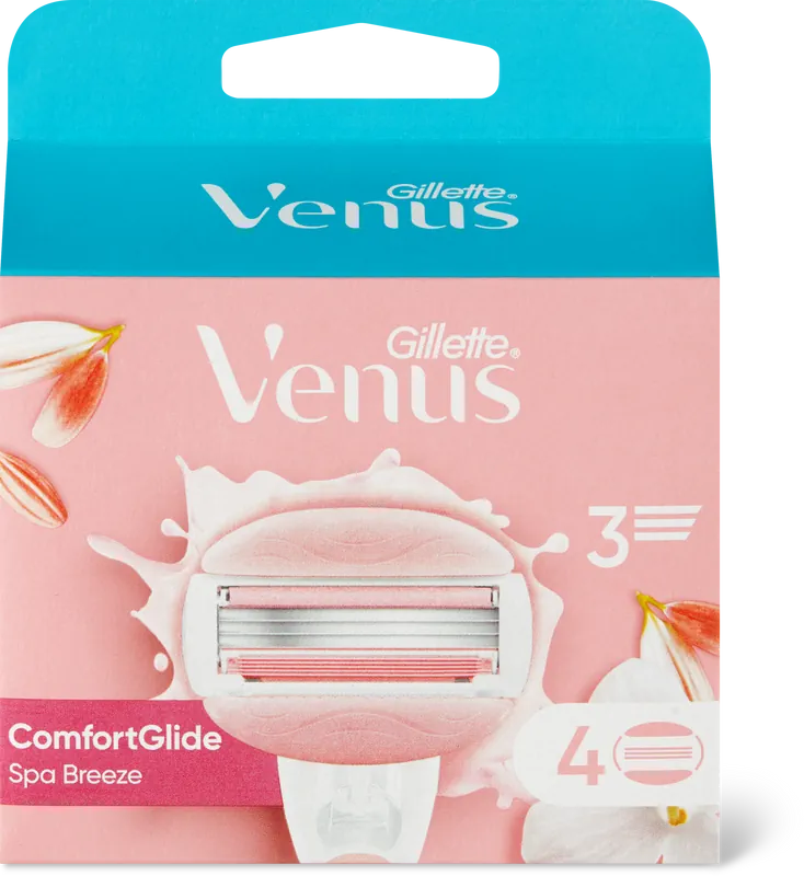 [700216-4] RECHARGE 3 LAMES GILLETTE VENUS COMFORT