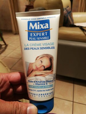 LA CREME VISAGE DES PEAUX SENSIBLES MIXA