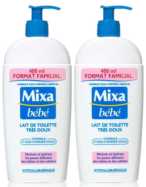 LAIT DE TOILETTE MIXA BEBE