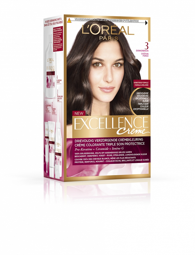 [054080-9] COLOR EXCELLENCE CREME L’OREAL 3