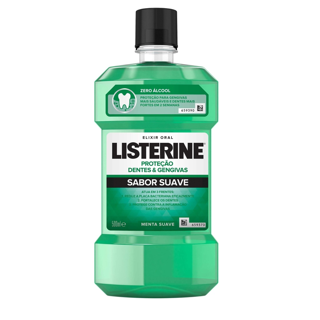 [010123-1] BAIN DE BOUCHE LISTERINE PROTECTION DENTS & GENCIVES MENTHE FRAICHE