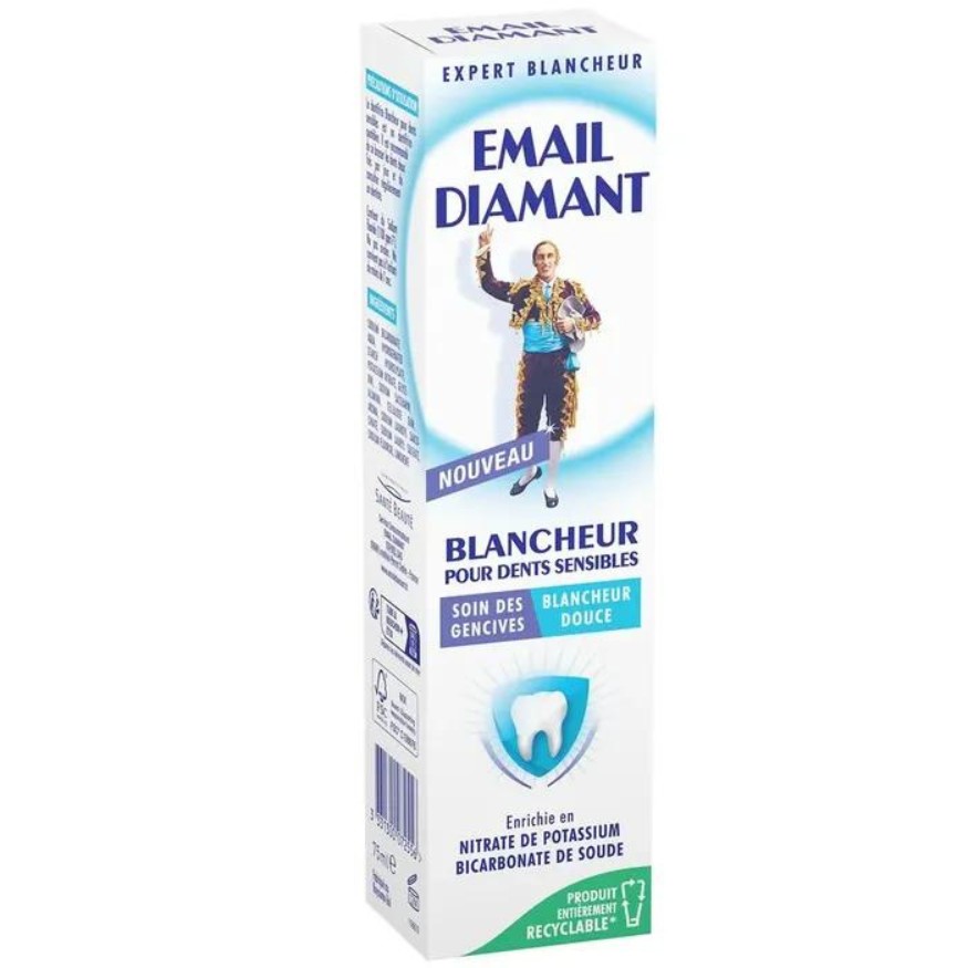 [331300-14] DENTIFRICE EMAIL DIAMANT BLANCHEUR DENTS SENSIBLES