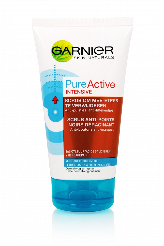 GARNIER PURE ACTIVE CREME NETTOYANTE ULTRA EXFOLIANTE ANTI-BOUTON