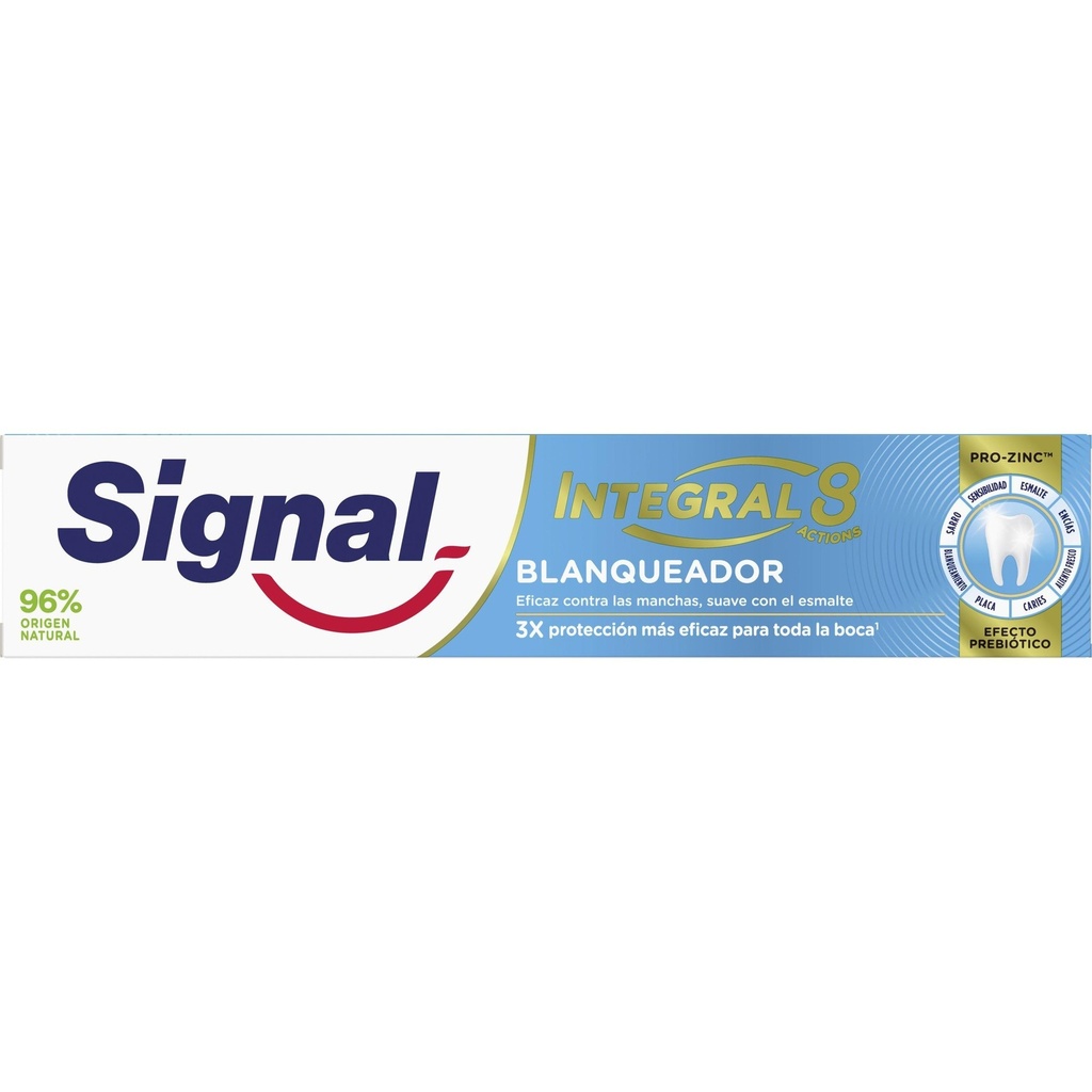 [720181-20] DENTIFRICE SIGNAL INTEGRAL 8 WHITENING