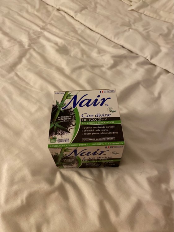CIRE DIVINE DETOX 2en1 EPILATION EXFOLIATION NAIR