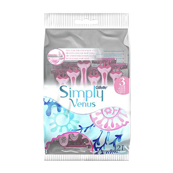 RASOIR SIMPLY VENUS 3 LAMES GILLETTE
