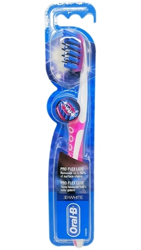 [014260-11] BROSSE A DENTS ORAL-B 3D WHITE LUXE