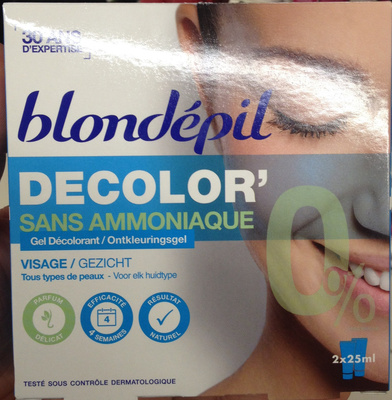 [331849-1] BLONDEPIL  GEL DECOLORANT SANS AMMONIAQUE 