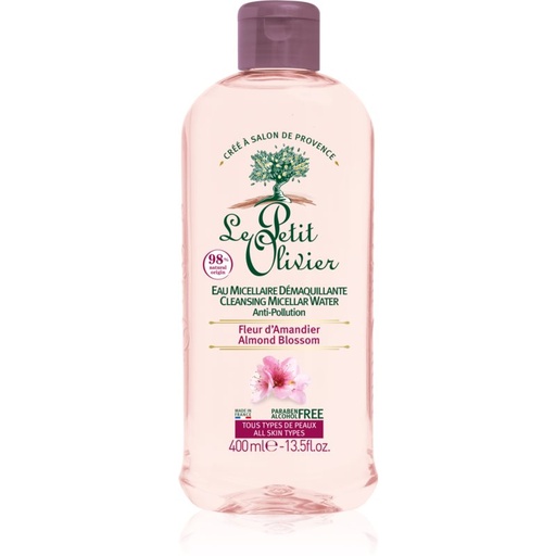 [549620-18] EAU MICELLAIRE DEMAQUILLANTE DETOXE & ANTI-POLLUTION LE PETIT OLIVIER 