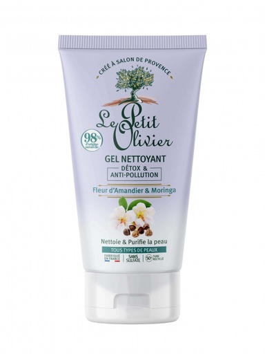 [549620-9] GEL NETTOYANT DETOX ANTI-POLLUTION LE PETIT OLIVIER