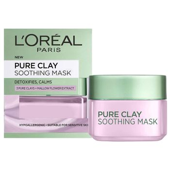 [600523-153] MASQUE APAISANT ANTI-ROUGEUR & NETTOYANT L'OREAL 