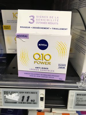 [005900-116] CREME Q10 SENSITIVE ANTI-RIDES APAISANT JOUR SPF 15 NIVEA