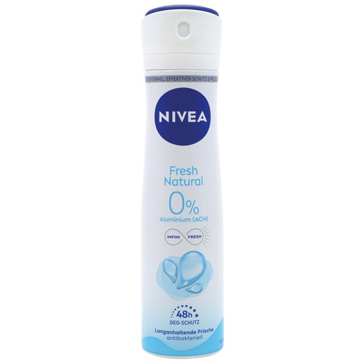 [005900-168] DEO NIVEA  FRESH NATURAL 48H SS ALUMINIUM