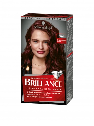 [178041-13] BRILLANCE SCHWARZKOPF 876 ACAJOU INTENSE
