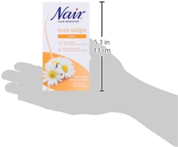 [010724-7] NAIR BANDE DEPILATOIRE VISAGE WAX STRIPS