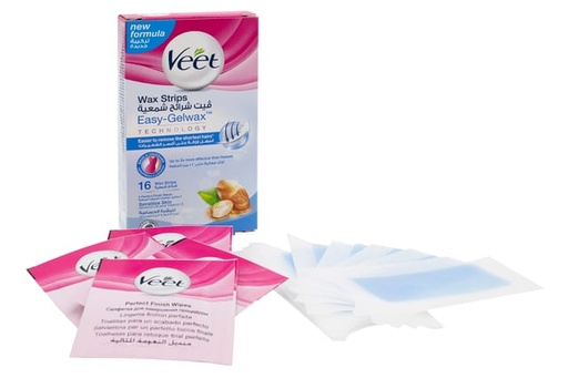 [001106-30] VEET BANDES DE CIRE EASY GEL BIKINI & AISELLES