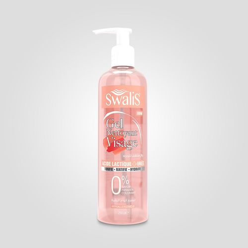 [130184-32] GEL NETTOYANT VISAGE SWALIS TONIFIE, MATIFIE, HYDRATE