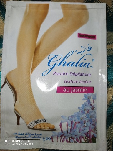 [132001-39] GHALIA POUDRE DEPILATOIRE JASMIN