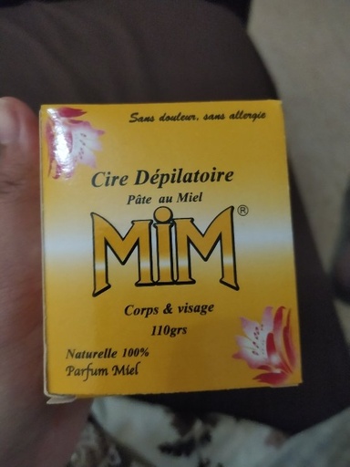 [133-2] MIM CIRE DEPILATOIRE CORPS & VISAGE MIEL