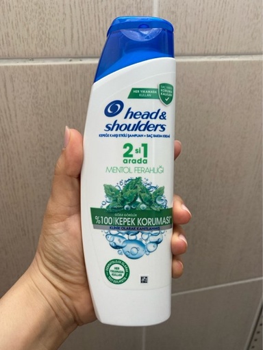 [006540-3] SH/ASH HEAD&SHOULDERS 2en1 MENTHE FRAICHE