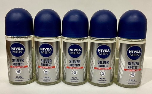 [999777-M1] STICK ROLL ON SILVER PROTECT ANTI-BAKTERI 48H NIVEA MEN