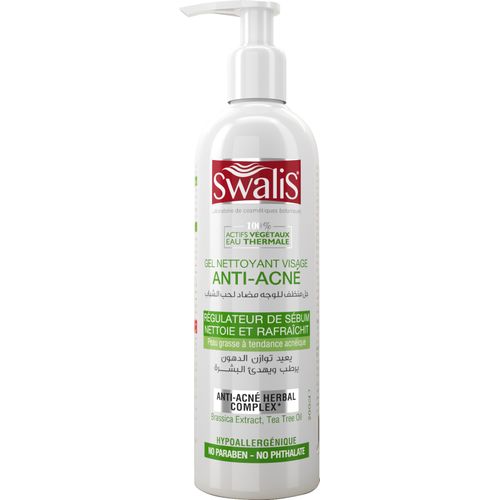 [130184-74] GEL NETTOYANT VISAGE ANTI-ACNE SWALIS
