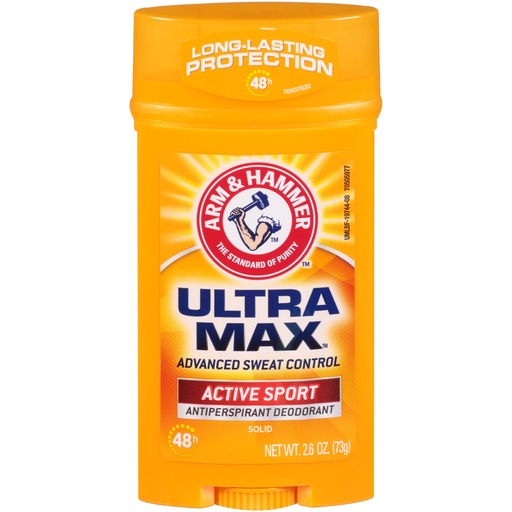 [33200-2] STICK SOLID ULTRA MAX ARM & HAMMER ACTVE SPORT