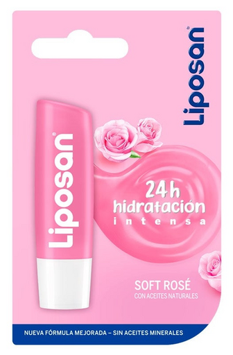 [005900-46] BAUME À LÈVRES HYDRATANT 24H LABELLO SOFT ROSE VEGAN 
