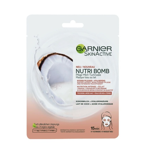 [600542-29] MASQUE TISSUS NUTRI BOMBE GARNIER SKINACTIVE